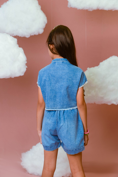 Conjunto Jeans Belle 2211095 Jeans. - Jacris Kids | Transformando Sonhos em Moda