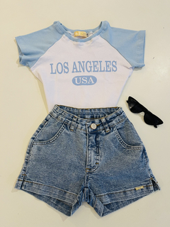 Blusa Los Angeles Usa 2263507 Branca.