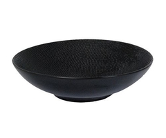 Bowl de ceramica tramado negro