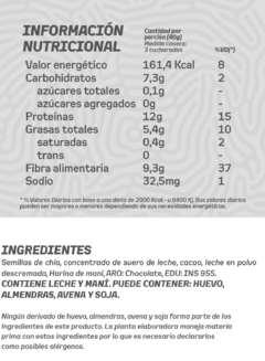 Premezcla Chia Puddings Granger - comprar online