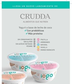 YOGURT ALTERNATIVO - CRUDDA