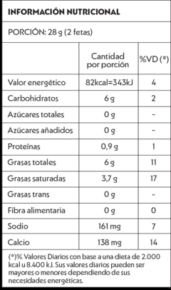 NotCheese Cheddar x 140Grs - comprar online