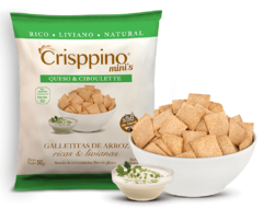 Galletitas de Arroz - Crisppino - Almacén Alegría