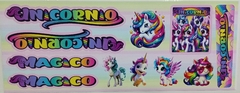 ART. 2034 CALCOMANIA INFANTIL NENA UNICORNIO