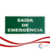 Placa de Saída de Emergência Se (13×26) - comprar online