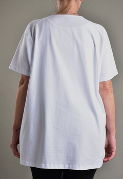Blusa Camiseta Borboleta Branca - loja online