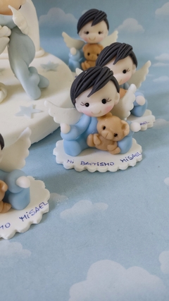 Souvenirs 20 Bebes angelitos bautismo primer añito en internet