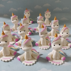 Souvenirs 20 Unicornios porcelana Fria