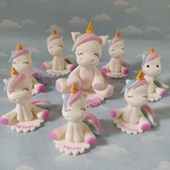 Souvenirs 20 Unicornios porcelana Fria - comprar online