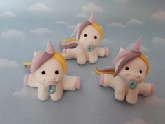 Souvenirs 20 Unicornios porcelana Fria - comprar online