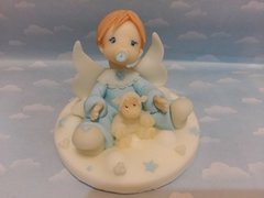 Adorno De Torta Cigüeña Baby Shower Bautismo Nacimiento