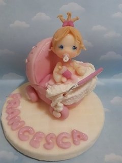 Adorno De Torta Cigüeña Baby Shower Bautismo Nacimiento en internet