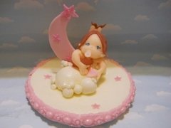 Imagen de Adorno De Torta Cigüeña Baby Shower Bautismo Nacimiento