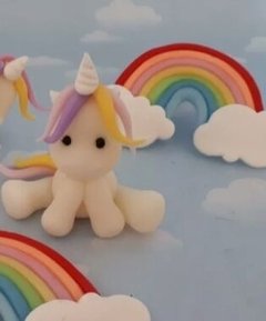 Unicornio centro de torta número - tienda online