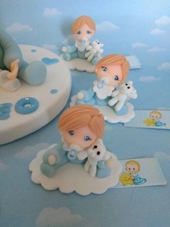 Souvenirs 20 Bebes angelitos bautismo primer añito en internet