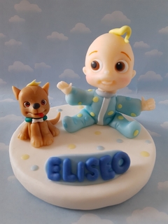 Adorno Torta Cocomelon Bebe Finn - comprar online