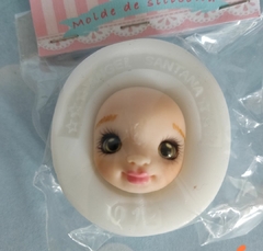 Molde silicona cara cabeza pequeña Ref 012 - comprar online