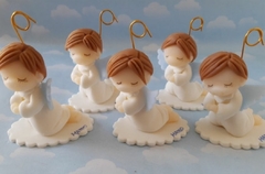 Imagen de Combo 10 Souvenirs bebes angelitos porcelana fría