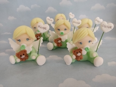 Souvenirs 20 Bebes bautismo y primer añito angelitos/angelitas - comprar online