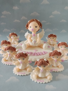 Imagen de Souvenirs 20 Bebes bautismo y primer añito angelitos/angelitas