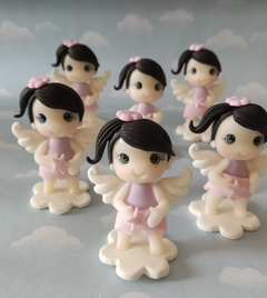 Souvenirs 20 Bebes bautismo y primer añito angelitos/angelitas - tienda online