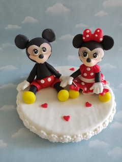 Adorno Torta minnie/mickey - tienda online