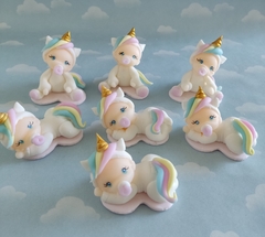 Souvenirs 20 Unicornios porcelana Fria - tienda online