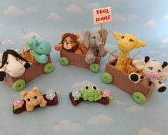 Souvenirs 10 Animales de granja/bosque/selva - comprar online