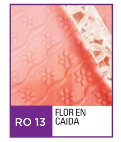 rodillo texturador flor en caida 13