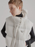 Campera Puffer blanca. - tienda online