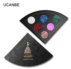 Sombras Glitter Paleta 6 Colores Ucanbe. Divinas!! 2 Varieda