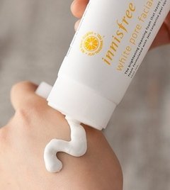 Espuma De Limpieza Facial White Pore Innisfree Korea 150ml ! - comprar online