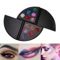 Sombras Glitter Paleta 6 Colores Ucanbe. Divinas!! 2 Varieda - Marmat