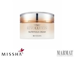 Missha Time Revolution Nutritious Cream +parches De Colageno - comprar online