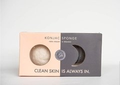 Esponja Konjac Grace Stella 100% Vegan/organic 2un Lo Mejor