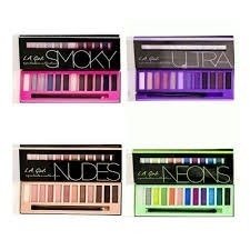 Paleta L.a. Girls Colors 12 Colores!!! Mod: Ultra!!!!!!! - Marmat