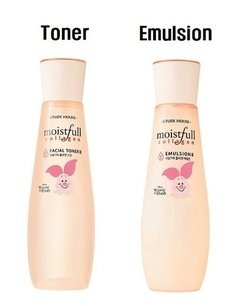 Etude House Moistfull Collagen Tónico+emulsión+crema Kit !!! - comprar online