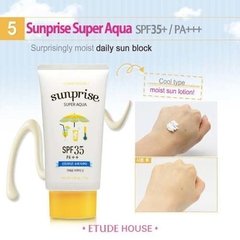 Protector Solar Sunprise Super Aqua Spf35 Etude House Corea! - comprar online