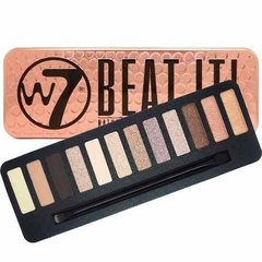 Paletas De Sombras W7 Por 12 Colores De Uk - Marmat