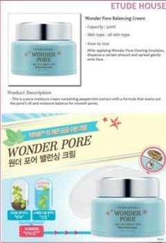 Etude House!!!! Wonder Pore Balancig Cream. Óptima Eficaz - Marmat