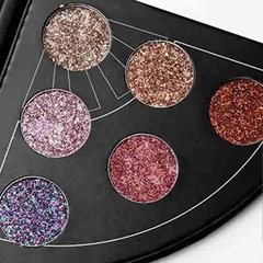 Sombras Glitter Paleta 6 Colores Ucanbe. Divinas!! 2 Varieda en internet