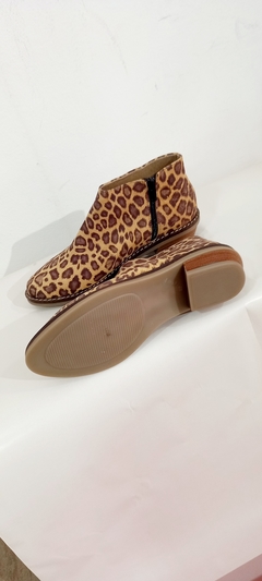 Botinetas animal print - comprar online