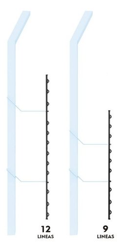 Seguridad Perimetral Varilla Suspendida 12 Lineas (iva incluido)