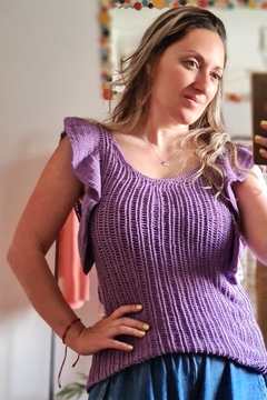 MUSCULOSA PERLA VIOLETA