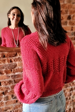 SWEATER ESPIGA ROJO en internet