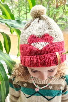 GORRO CORAZÓN NIÑ@S