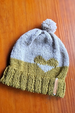 GORRO CORAZÓN NIÑ@S - Maru Cravero