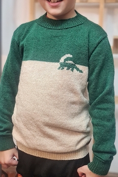 SWEATER DINO NIÑ@S - Maru Cravero