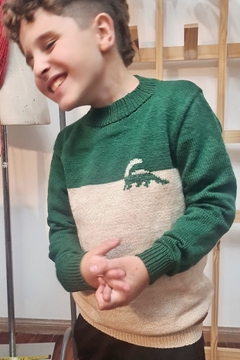 SWEATER DINO NIÑ@S - comprar online