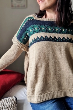 SWEATER-PONCHO ANDES - comprar online